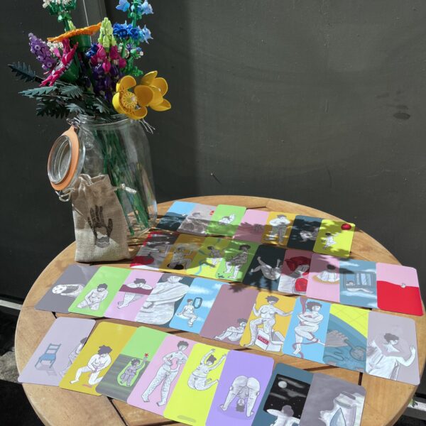 photographie du set de cartes de l'oracle