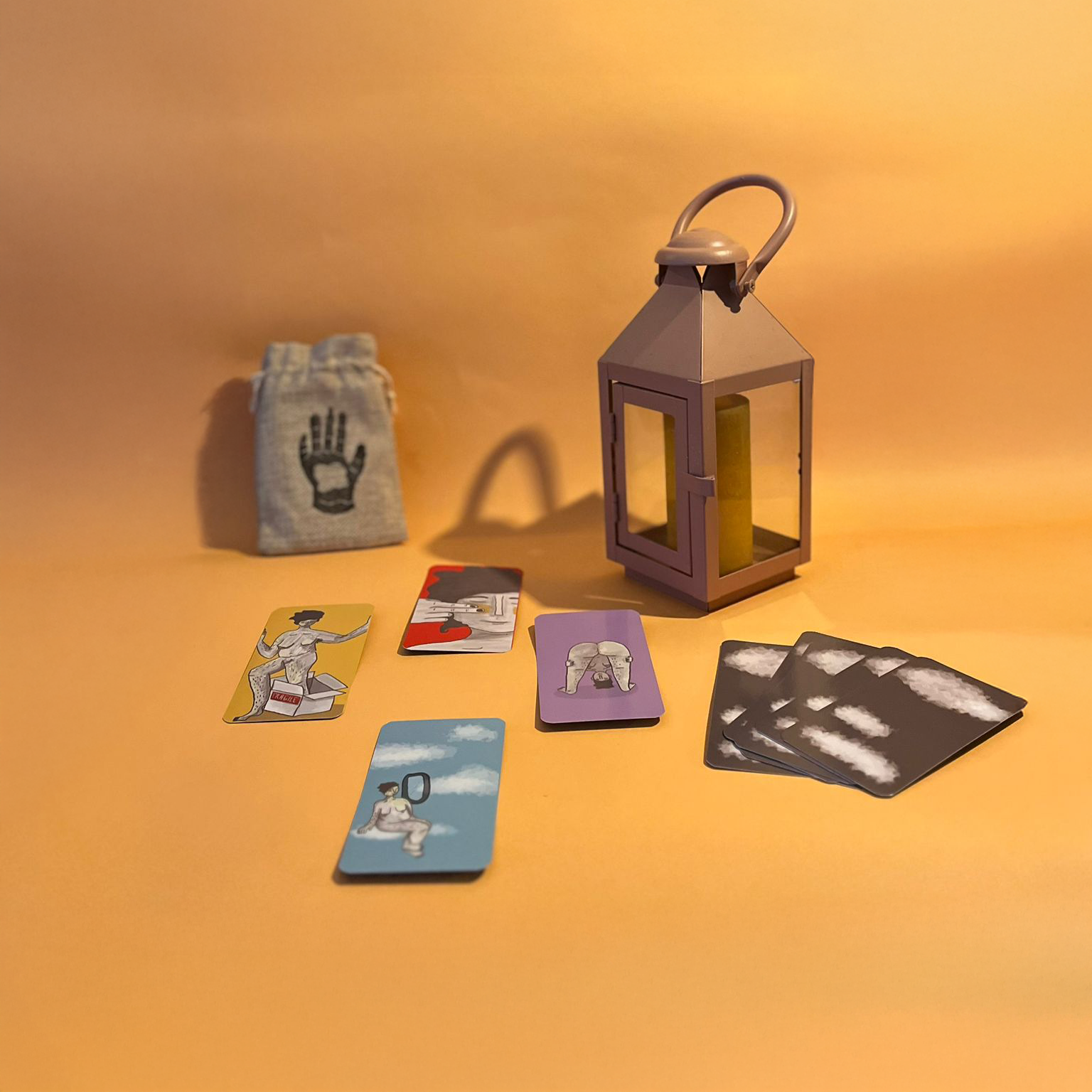 Photographie d'un tirage de l'oracle