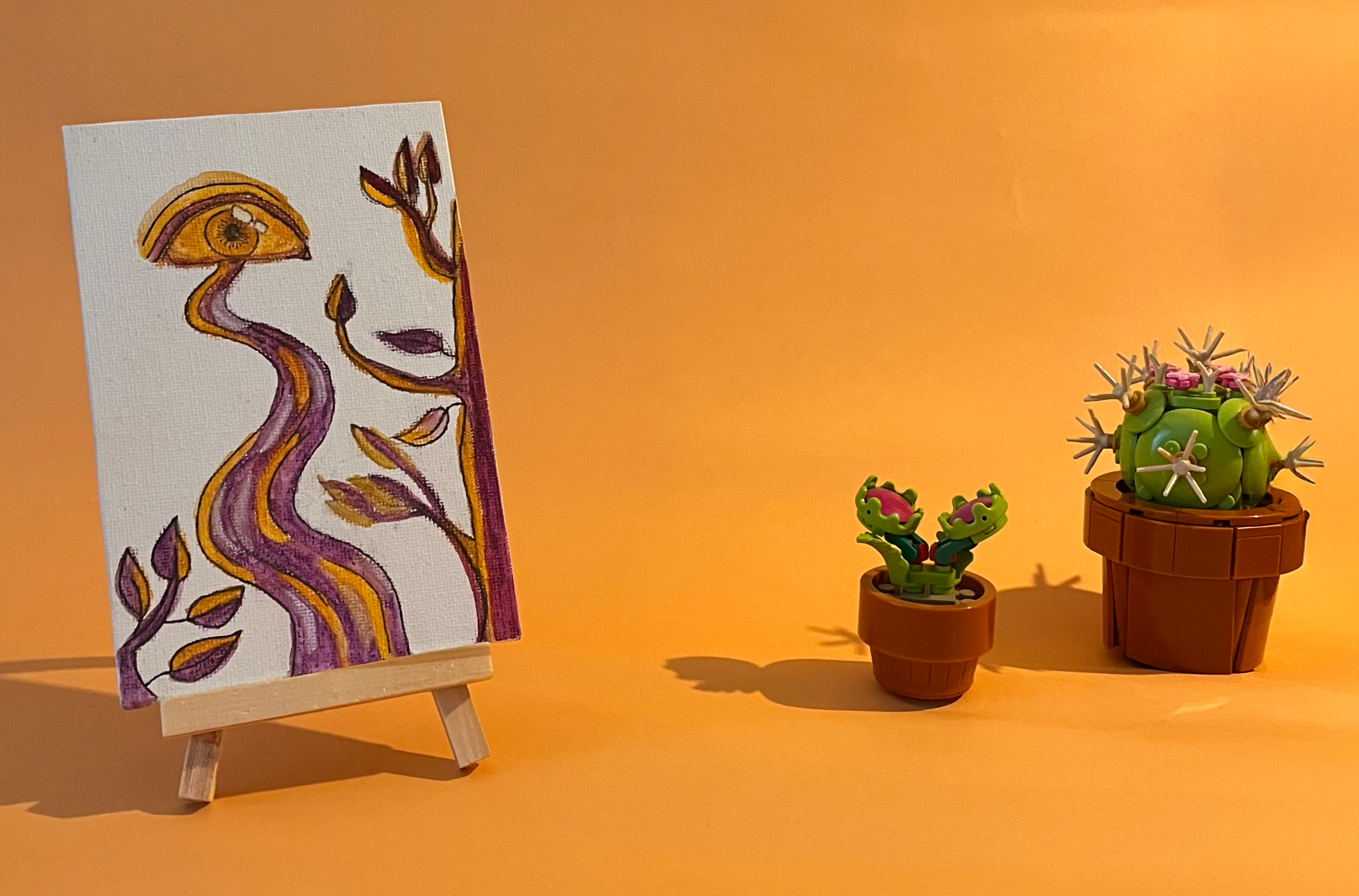 Photographie de l'oeuvre unique originale : un oeil pleur une rivière selon la musique de justin timberlake