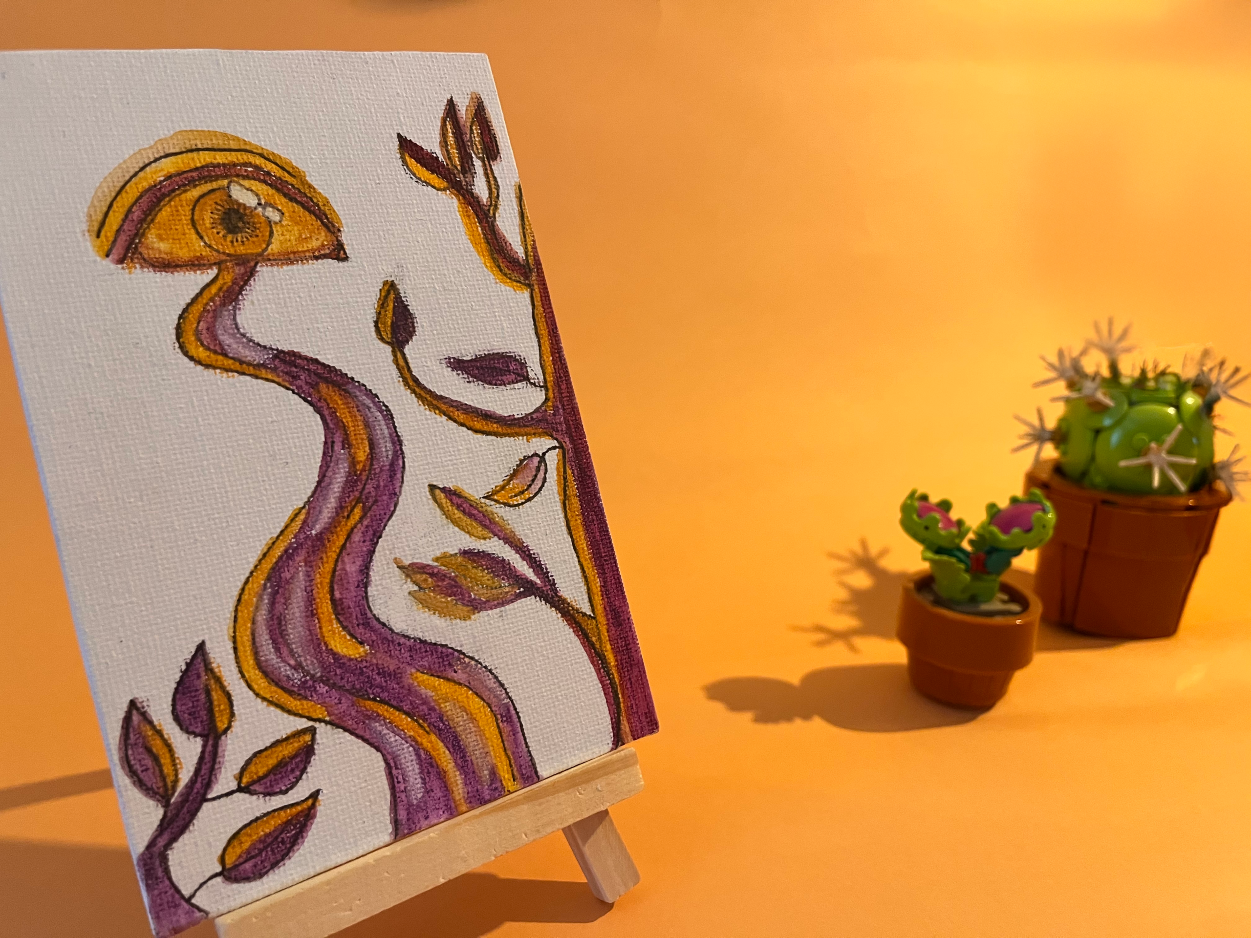 Photographie de l'oeuvre unique originale : un oeil pleur une rivière selon la musique de justin timberlake