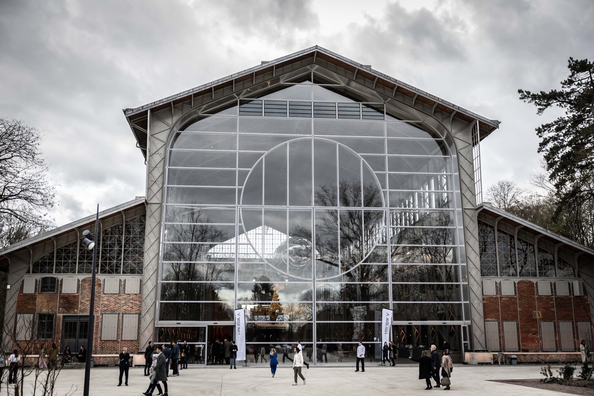 Photographie du hangar