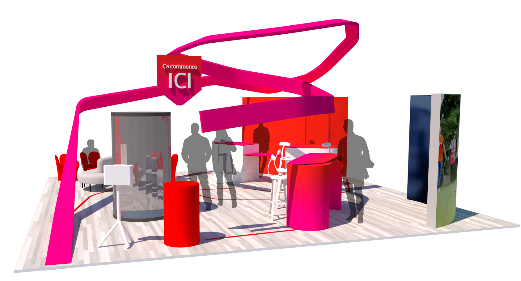 Stand d'exposition