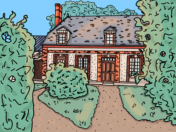 exemple de portrait texturé