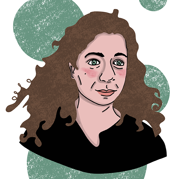 exemple de portrait texturé